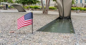 Pentagon Memorial Flag